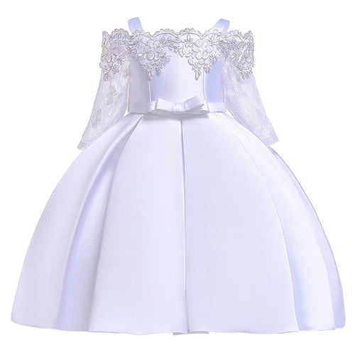 Green Dress For Girls Children Costume Elegant Kids Princess