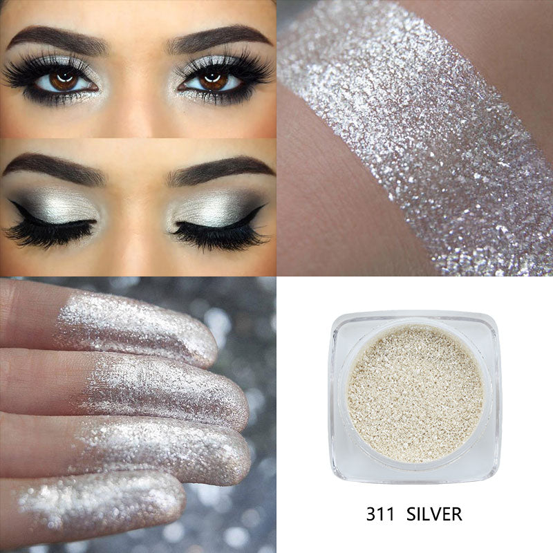 12 Color Shimmer Monochrome Eyeshadow Glitter Professional Eye Part