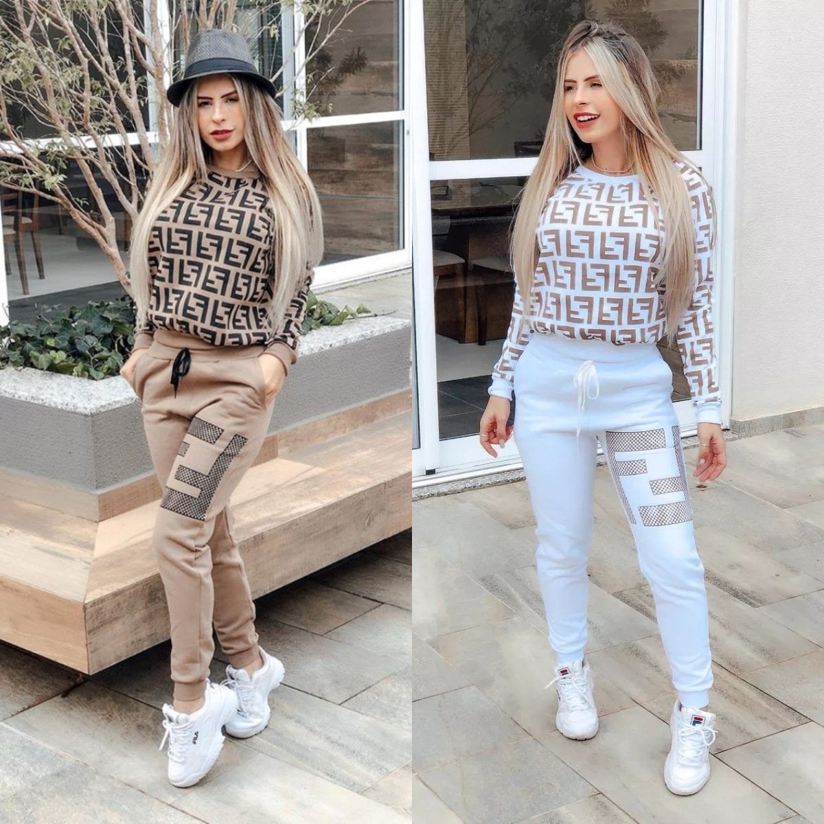 Two Piece Set Womens Clothing  Long Sleeve Outfits Casual 2 Piece Set