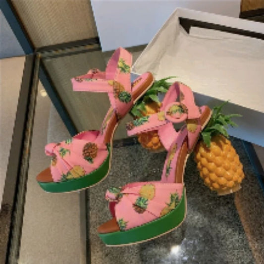 Luxury pineapple sandal