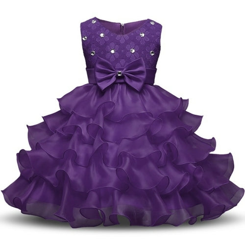 Children Luxury Party Formal Dress For Wedding  Kids