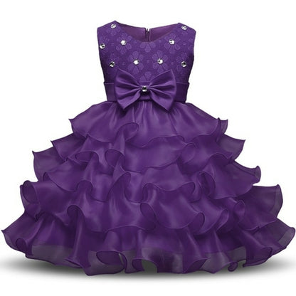 Children Luxury Party Formal Dress For Wedding  Kids