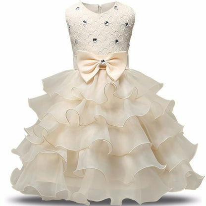 Children Luxury Party Formal Dress For Wedding  Kids