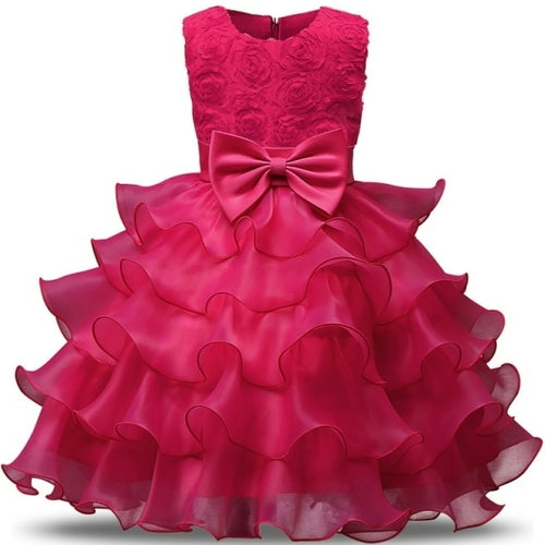 Children Luxury Party Formal Dress For Wedding  Kids