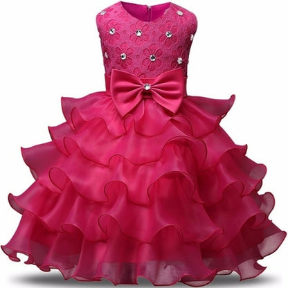 Children Luxury Party Formal Dress For Wedding  Kids