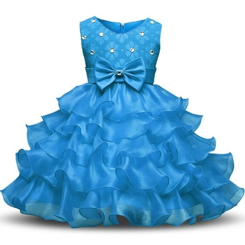 Children Luxury Party Formal Dress For Wedding  Kids