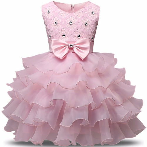 Children Luxury Party Formal Dress For Wedding  Kids