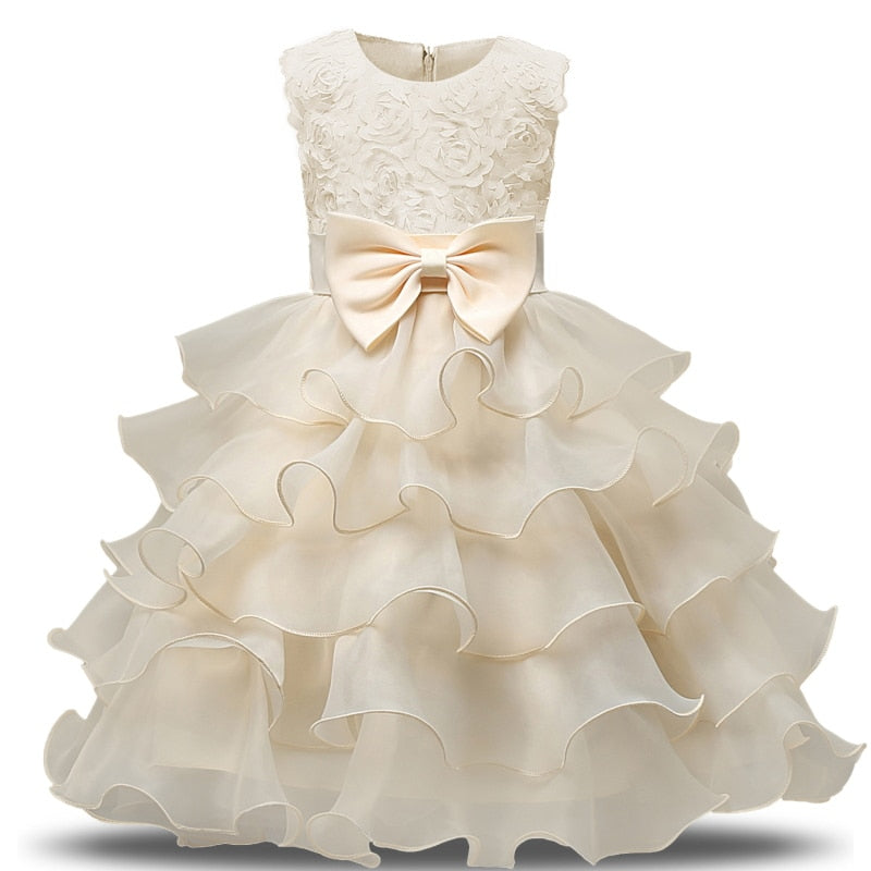 Children Luxury Party Formal Dress For Wedding  Kids