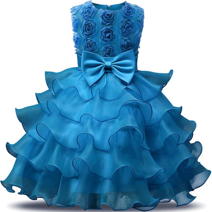 Children Luxury Party Formal Dress For Wedding  Kids