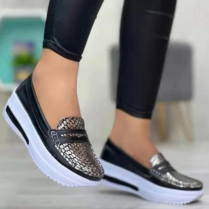 Fashion Loafers Luxury Designer Breathable Slip-on Vulcanized Shoes