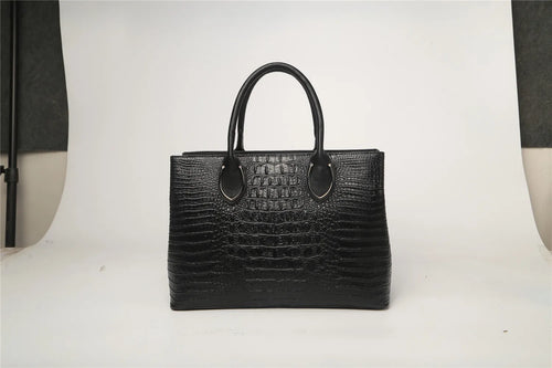 new design Crocodile handbag women High quality pu leather