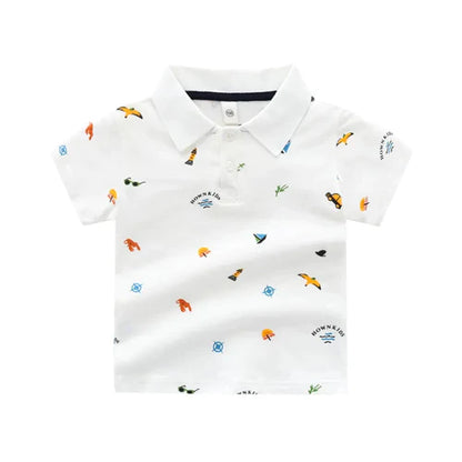 Elegant Summer Children Polo Shirt