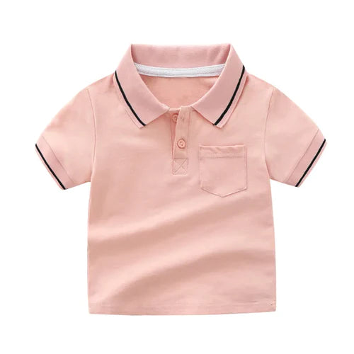 Elegant Summer Children Polo Shirt