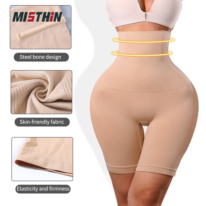 Women Full Body Seamless High Waist Trainer Mid Thigh Shaper