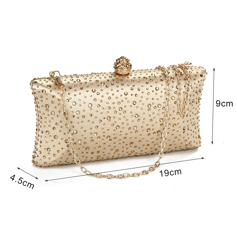 Gold   Clutch purse for Women