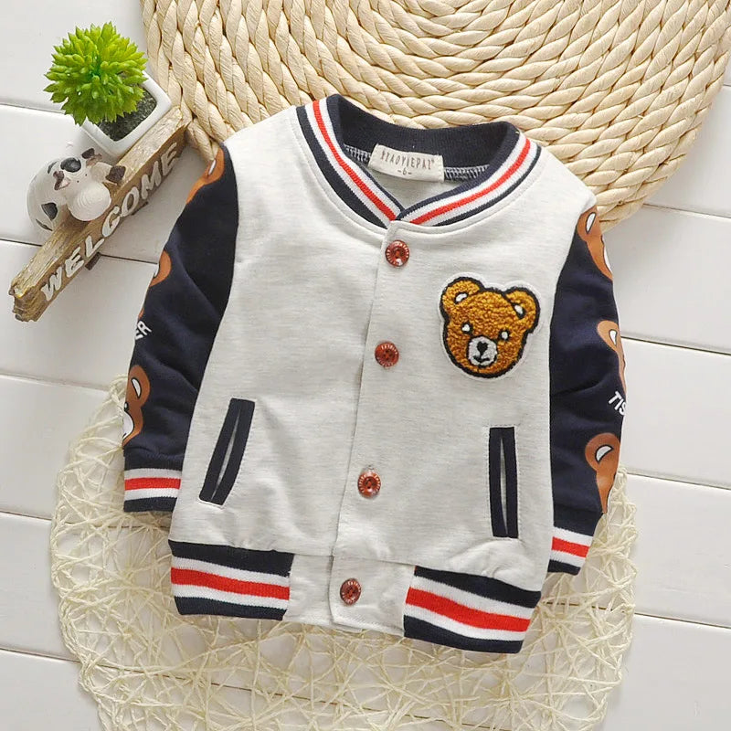 New Spring Autumn Baby Girls Boys Clothes Children Cotton Cartoon