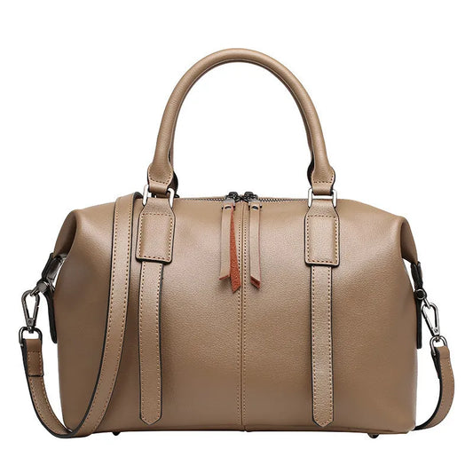 female leather handbag tote bag