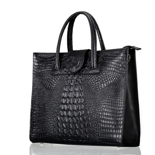 Two sizes alligator pattern handbags ladies new trend luxury bags