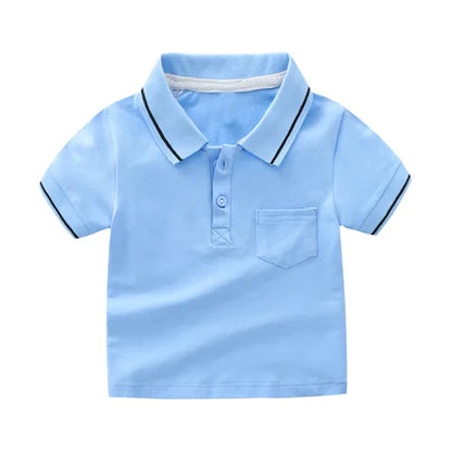 Elegant Summer Children Polo Shirt