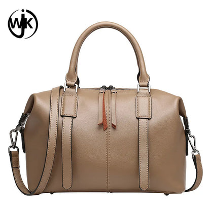 female leather handbag tote bag