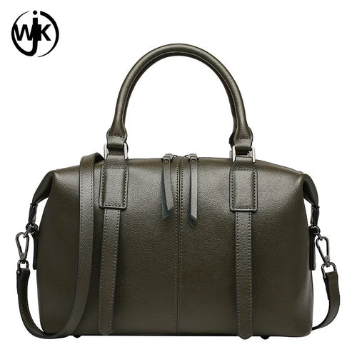 female leather handbag tote bag