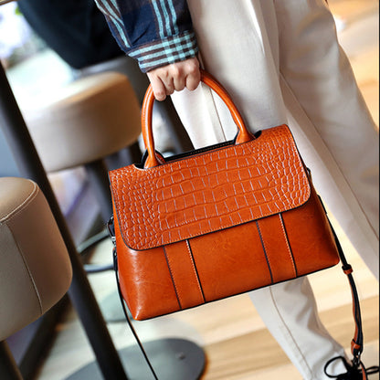 new fashion ladies handbags Custom Vintage Genuine Women Real