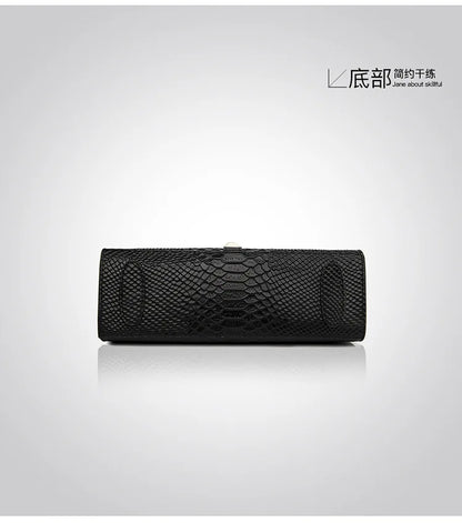 High quality Snake Leather handbag