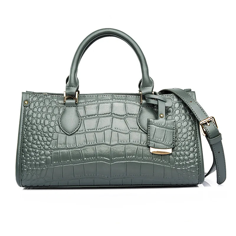 Designer Bags Women Tote Crocodile Croc