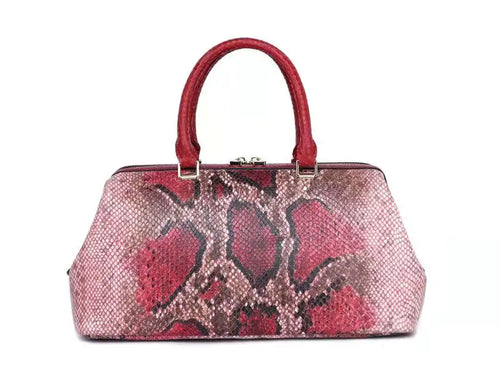 fashion bags Hot selling snake leather Shoulder Handbags For women