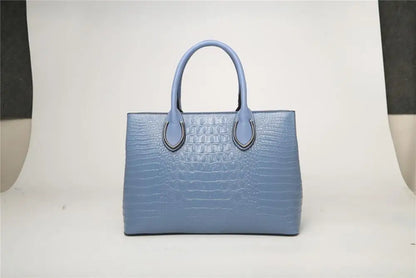 new design Crocodile handbag women High quality pu leather