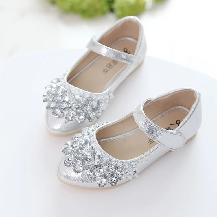 Spring and Summer New Girls' Single Shoes Girls Flat Shoes Children's