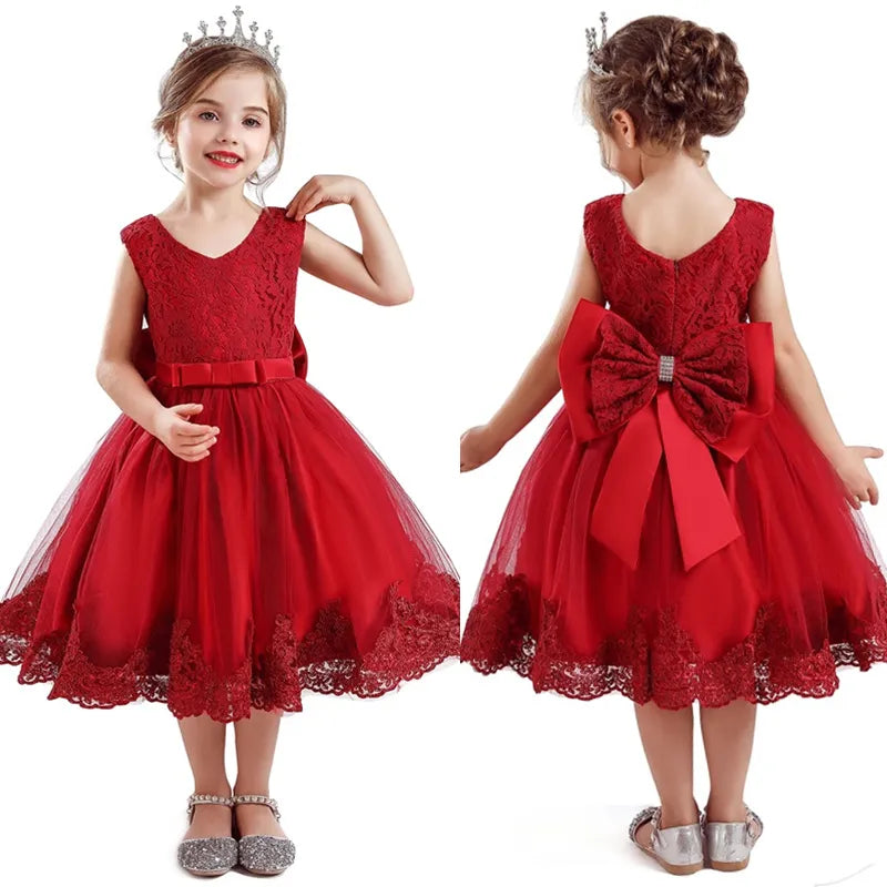 New Fashion Wedding Birthday Party Dress Christams Dress For Girl