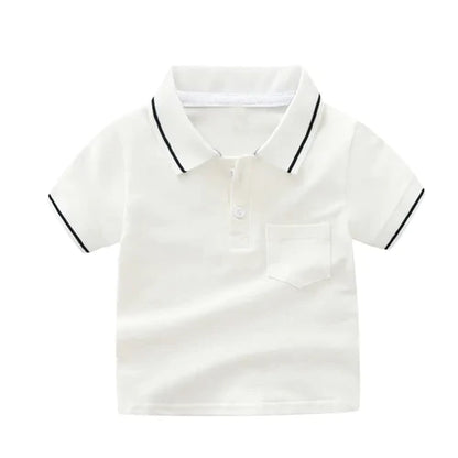 Elegant Summer Children Polo Shirt