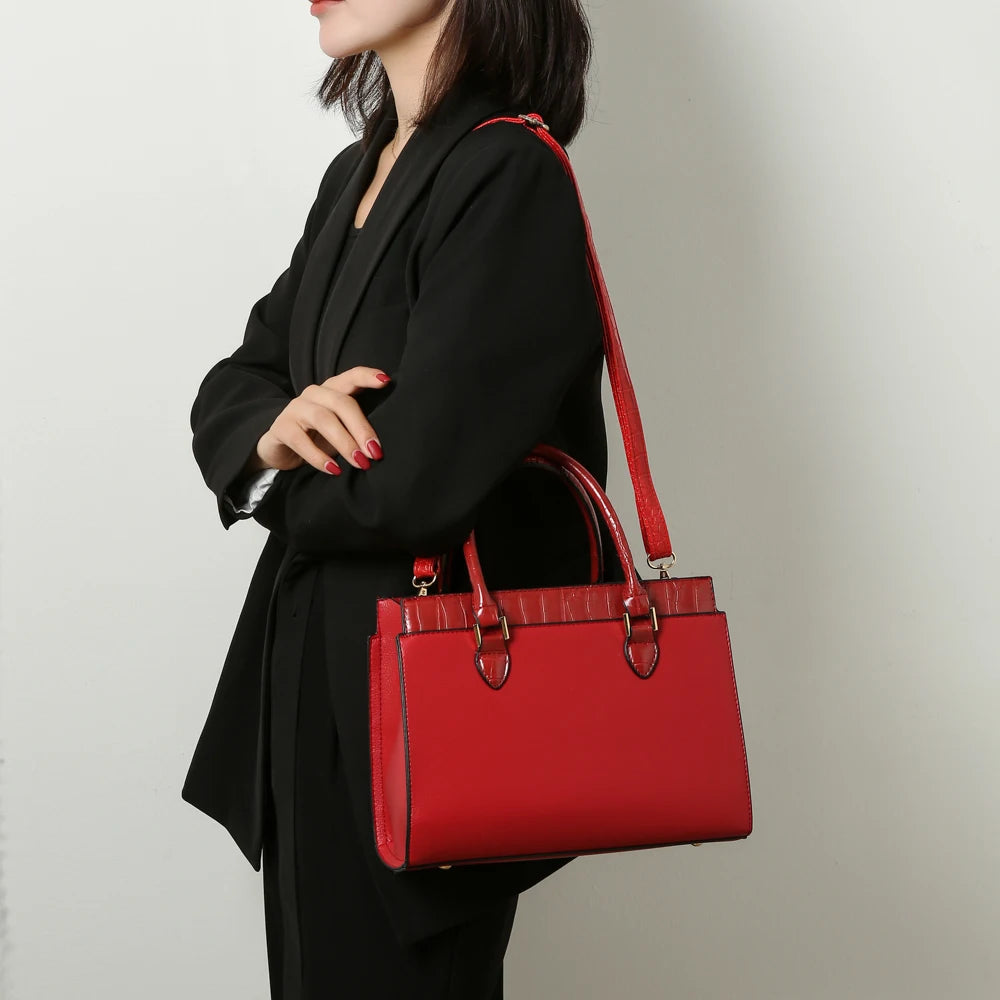 New high-end women's bags Solid lady's bags and multi colour lady's