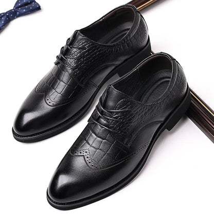 Latest Design Genuine Leather  Men Casual Shoes men's