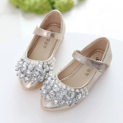 Spring and Summer New Girls' Single Shoes Girls Flat Shoes Children's