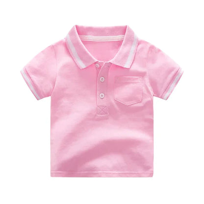 Elegant Summer Children Polo Shirt