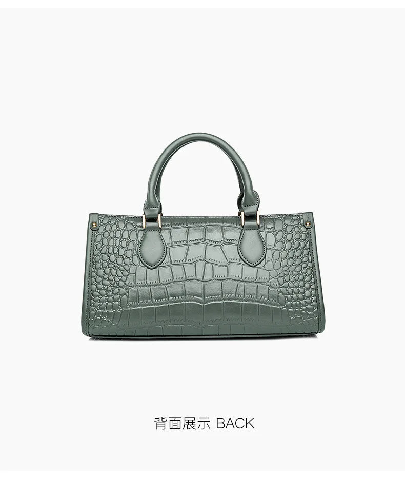 Designer Bags Women Tote Crocodile Croc