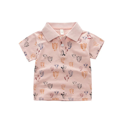 Elegant Summer Children Polo Shirt