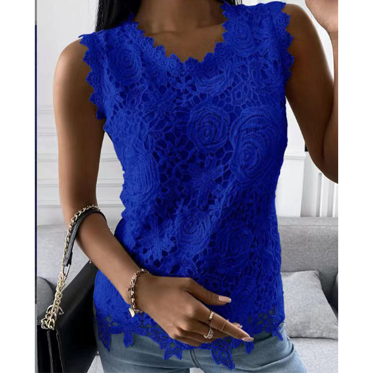 New Top Vest Lace Shirt