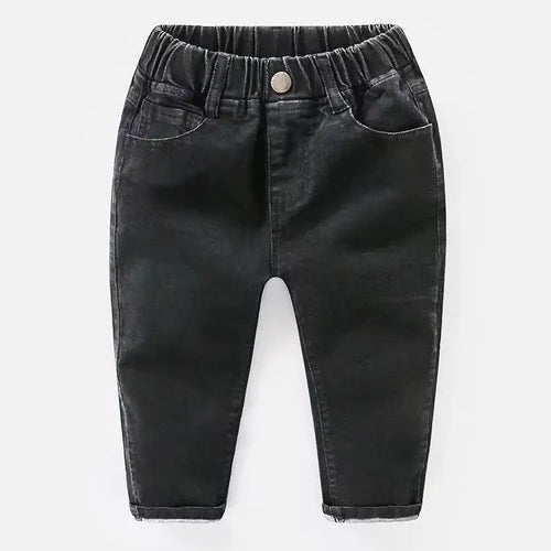 Kids Boys Jeans 2023 Spring And Autumn New Fashionable Elastic