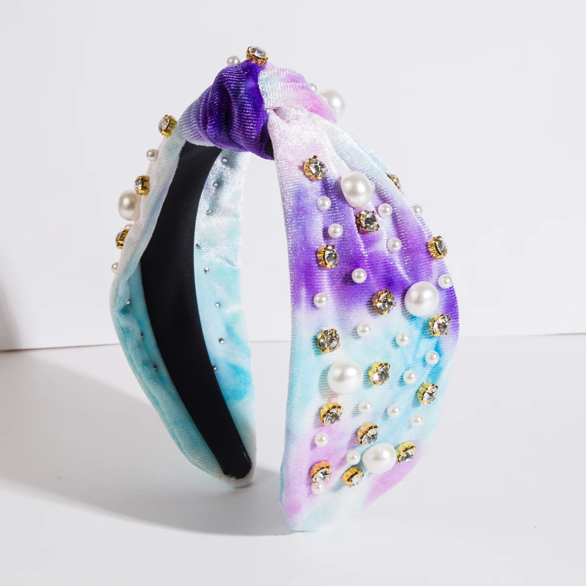 Fashionable And High-End Hairbands with Pearls and studs