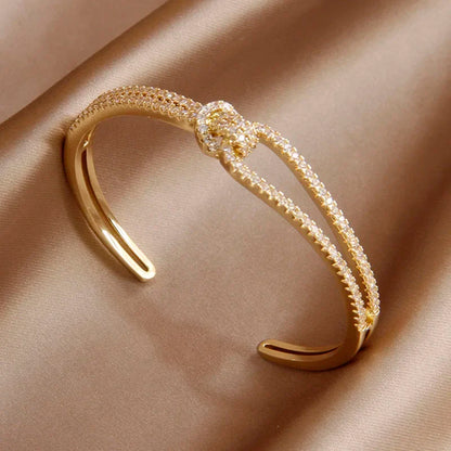 New Design Multilayer Irregular Beads Open bangles & bracelets for women