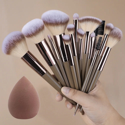 20Pcs Makeup Brushes Set Professional Super soft detail Blush