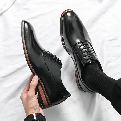 Luxury High Quality Men Shoes Fashion Casual Shoes Male Pointed Oxford