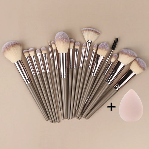 20Pcs Makeup Brushes Set Professional Super soft detail Blush