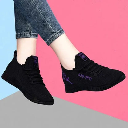 Fashionable Women's Casual Student Flats Sporty Travel Shoes Running