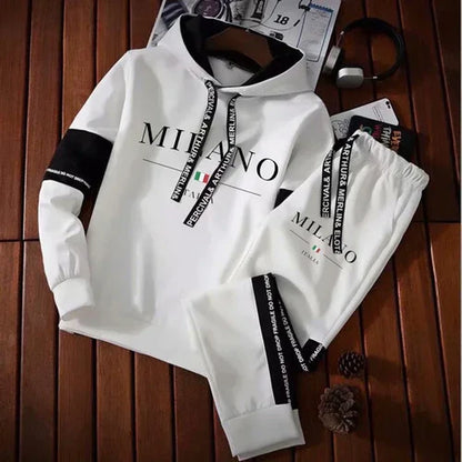 Men's Fashion Luxury Sweatshirt Tracksuit Sport Casual