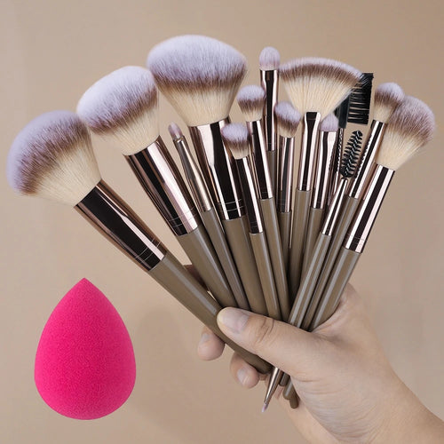 20Pcs Makeup Brushes Set Professional Super soft detail Blush