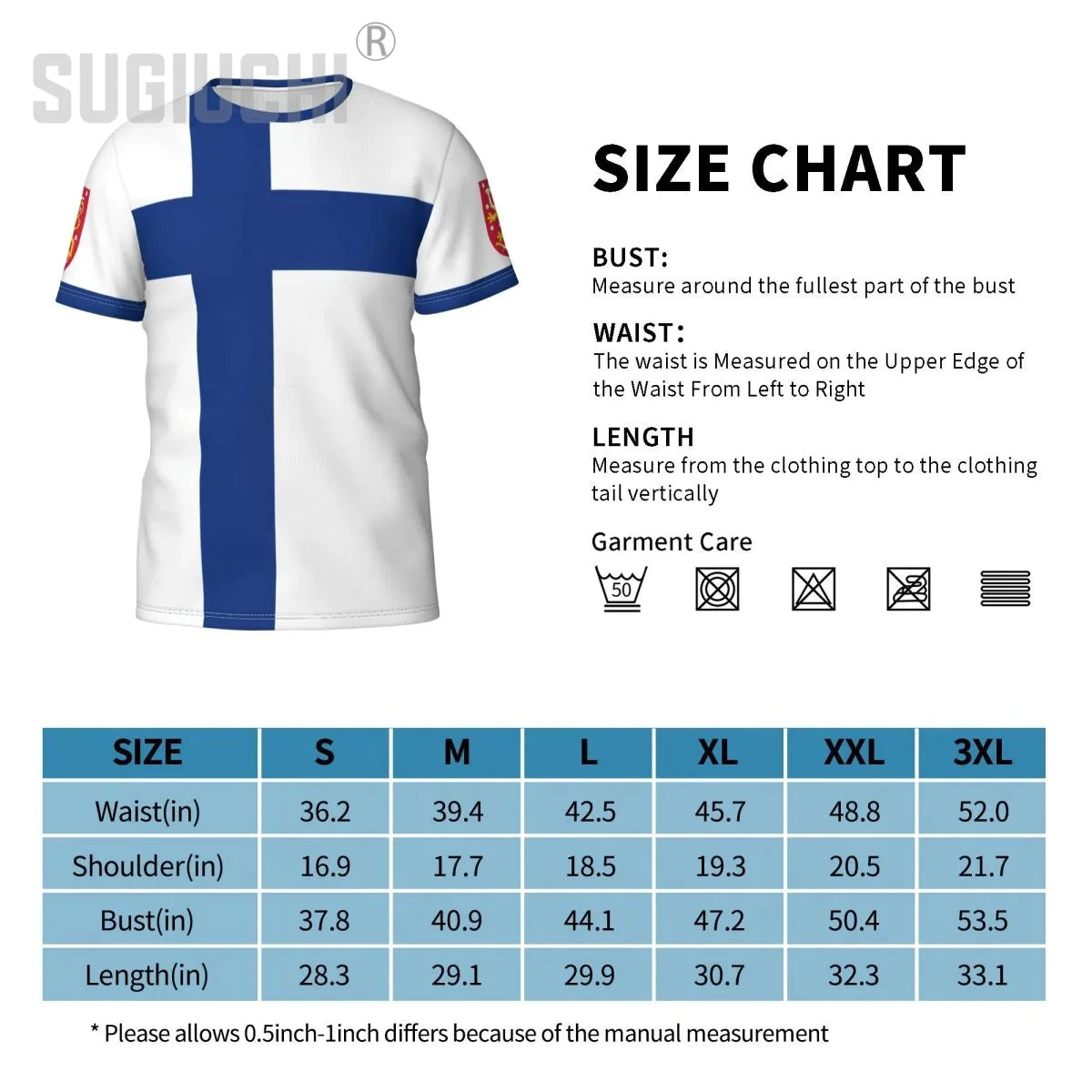 Custom Name Number Finland Flag Emblem 3D T-shirts For Men Women Tees